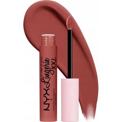 NYX Professional Makeup Lip Lingerie XXL tekutá rtěnka s matným finišem 07 Warm up 4 ml