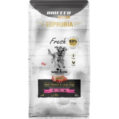 Euphoria Fresh Adult Medium & Large dogs Turkey with rabbit 12 kg