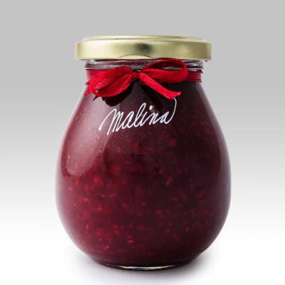 Marmelády s příběhem malinový extra Džem výběrový speciální 280 g