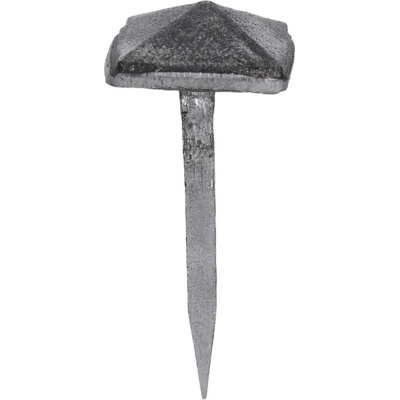 Kovoinox Ozdobný kovaný čtvercový hřebík, hlavička 23x23x10 mm, hrot 3x2x33 mm, bez povrchové úpravy