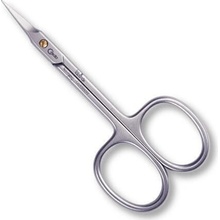 Credo Solingen Nožnice na kožu zahnuté úzkej 9 cm Stainless