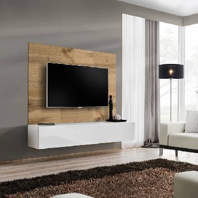 Sconto Obývacia stena MATCH NEW 2 dub wotan/biela