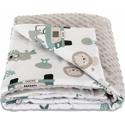 Bomimi Deka Deka Bavlna Minky Grey