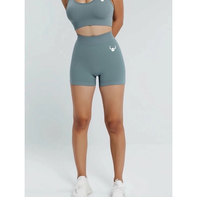 Ribee dámske ribbed kraťasy grey