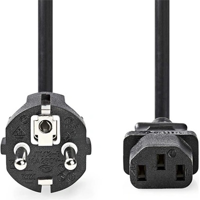 Nedis Захранващ кабел Nedis CEGL10030BK30 IEC-320-C13, 3 x 1 mm, дължина 3 m (CEGL10030BK30)