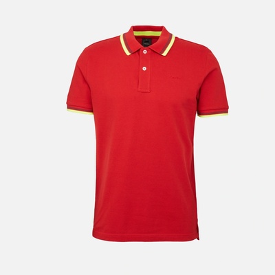 GEOX pánské polo triko polo G003137 ČERVENÁ