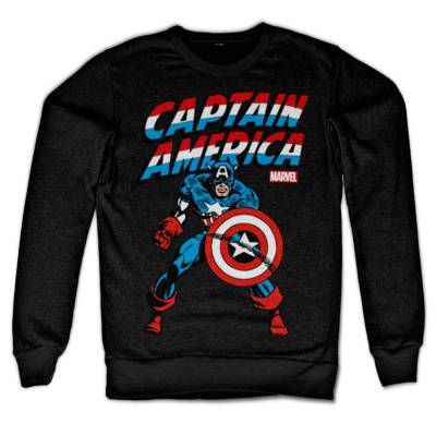 HYBRIS мъжки суичър Captain America - Black - HYBRIS - DSN-3-CPTA002-H47-5