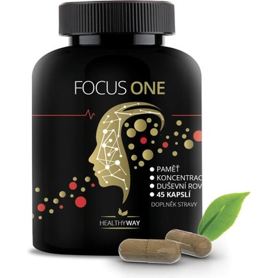 Healthy way Focus one Normální kognitivní funkce 45 kapsúl