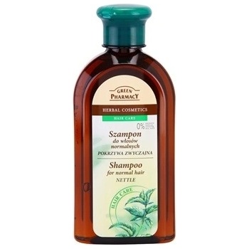 Green Pharmacy Hair Care Nettle šampon pro normální vlasy 0% Parabens Artificial Colouring SLS SLES 350 ml