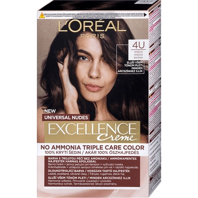 L´Oréal Excellence Universal Nudes 4U Hnědá 48 ml