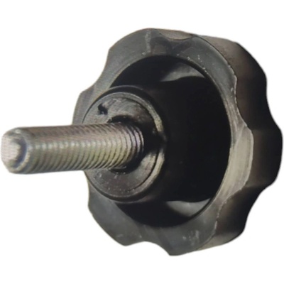 Šroub s plastovou hlavou M8x22mm - průměr hlavy 30mm. Zn.