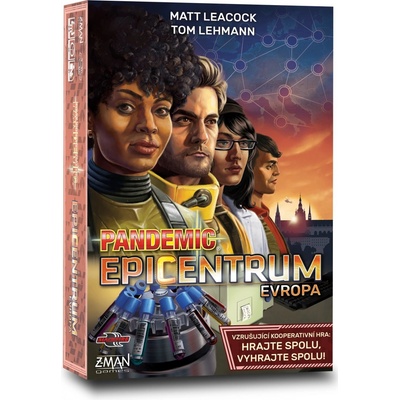 Asmodee Pandemic: Epicentrum Evropa CZ