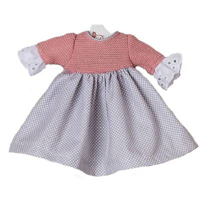 Дрехи за кукла Asi Dolls - Силия, рокля с дантели, 30 cm (3167120)