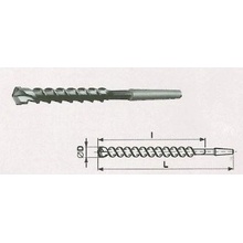 Vrták 14,0 x 165 x 250 mm pro příklepové vrtání 1988.1 kuželová stopka KARNED výprodej