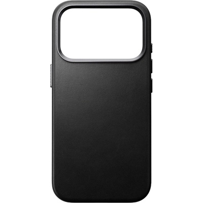 Nomad Кожен (естествена кожа) кейс с MagSafe за iPhone 17 Pro - Nomad Traditional Leather MagSafe Case (черен) (NM011956858 (176005))