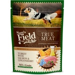Sam's Field True Meat Turkye with Salmon & Lingonberry в алуминива опаковка 12 х 260 г