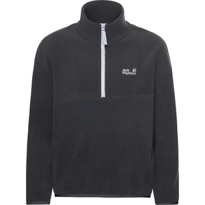 Jack Wolfskin Детски поларен пуловер Jack Wolfskin Kid's Taunus 100 Rebel Halfzip Fleece jumper - Paw Black - размер 152 (EU) (704-6378-0115)