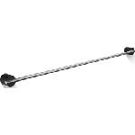 DECOR WALTHER Закачалка на релса за кърпи Stone 80 см матово стоманеночерно (0975365)