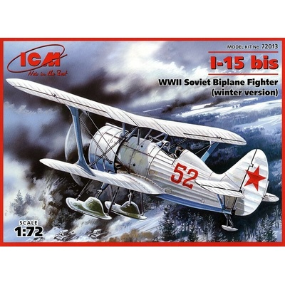 ICM Polikarpov I-15 bis winter version 1:72