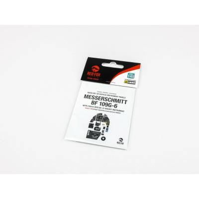 Tamiya Red Fox Studio Kft. Red Fox Studio Messerschmitt Bf 109G-6 with WFR.GR.21 Rocket panel for 1:48