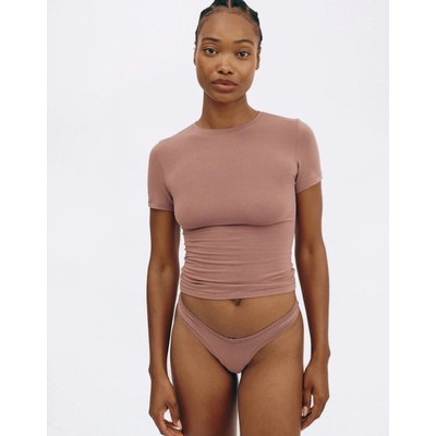 Organic Basics Flex Tee Rose Wood