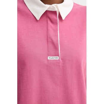 MUNTHE Памучна блуза с дълги ръкави munthe becent (261114026166)