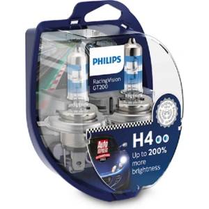 Philips Крушка, фар philips h4, 12v, 60/55w, 3500К, 2 бр