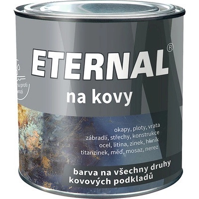 Antikorózna farba Eternal na kovy 0,35 kg palisander 410