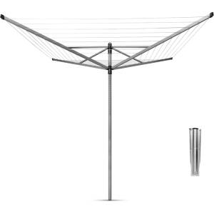 Brabantia Външен простор Brabantia Lift -O-Matic 50m, метален шип за вкопаване (90300267) - topmall