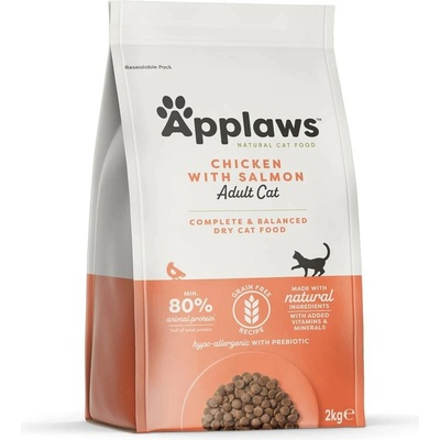 Applaws CAT Kuře s Lososem s kuřecím a lososem 2 kg