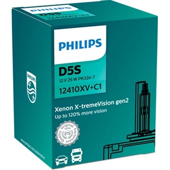 Philips Крушка, фар за дълги светлини PHILIPS D5S, 12/24V, 25W, 4800K, 2000lm, 1 бр