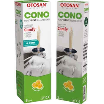 OTOSAN Ушни свещи с пчелен восък и прополис, 2 бр