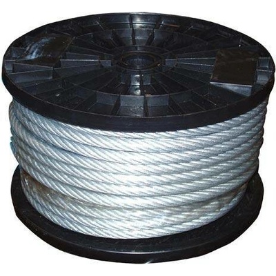 Lanko ocelové pozinkované v PVC, ø 2/ 3 mm x 200 m
