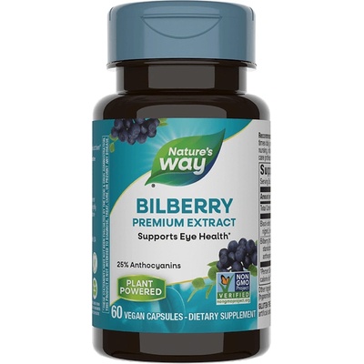 Nature's Way Черна боровинка и Бъз 205 mg 60 V капсули | Nature’s Way (60500)