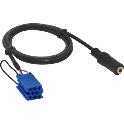 AUX vstup univerzální Jack samice do mini ISO