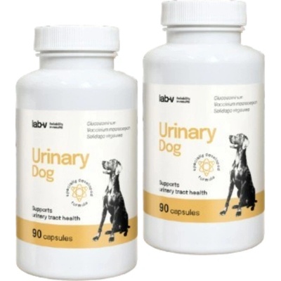 LAB-V Urinary Dog Podpora při infekcích močových cest u psů 2 x 90 kapslí