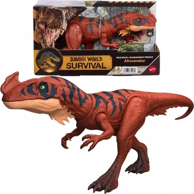 Jurassic World Wild Roar Afrovenator - Řvoucí a Svítící Afrovenator - JKL76
