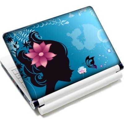 Samolepka, skin Huado na notebook 12"-15,6" Kvetinka vo vlasoch