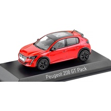 Norev Peugeot 208 GT Pack 2022 červená 1:43