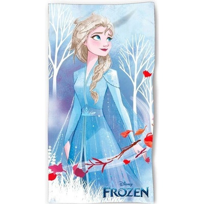Cerda osuška Disney Frozen Elsa 70 x 140 cm modrá