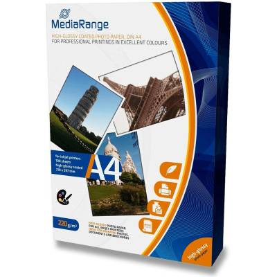 MediaRange A4, 220 g, 100 listů