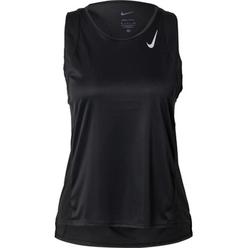 Nike Спортен топ черно, размер xs
