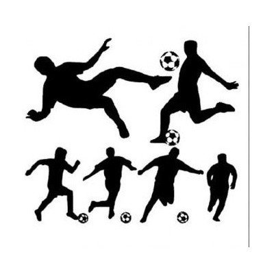 Artemiss Fotbal plastová šablona 042 B 14,5x14,5cm – Zboží Dáma
