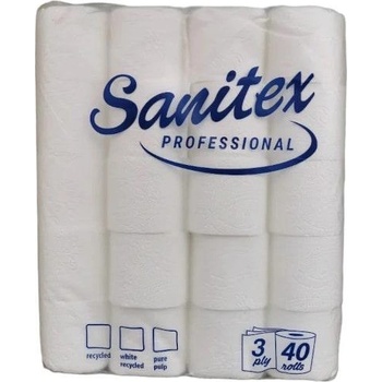 ЛАЙТС ТОАЛЕТНА ХАРТИЯ sanitex 60Г /ХОРЕКА/ 40БР/ЧУВАЛ