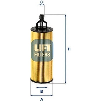 Olejový filter UFI 25.251.00