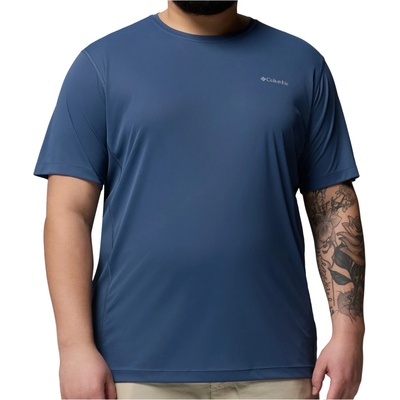 Columbia Мъжка спортна тениска Columbia Zero Rules Light S/S Crew Sport shirt - Dark Mountain - размер XXL (216-6038-0815)