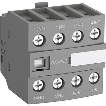 ABB Помощен контакт abb ca4-22e - 2no+2nc, фронтален монтаж (1sbn010140r1022)