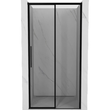 Mexen Rox плъзгаща се дясна душ врата 100 см, черна рамка, черно - 8C2-100-000-70-70-P (8C2-100-000-70-70-P)