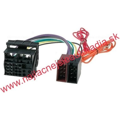 ISO adaptér pre vozidlá VW, Škoda, Seat, Audi