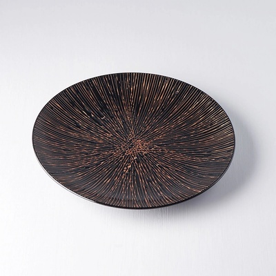MIJ Kulatý talíř Bronze Converging 29 cm